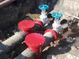 華泰熱電帶壓封堵加裝閥門順利完成！